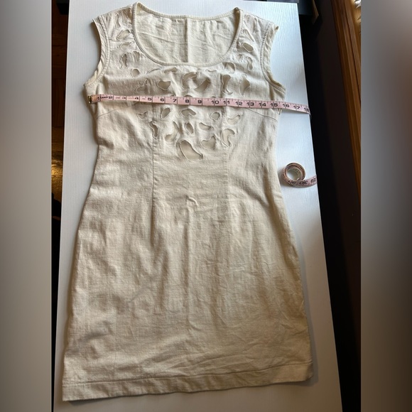 Off white dress Sz S/M - Picture 2 of 9